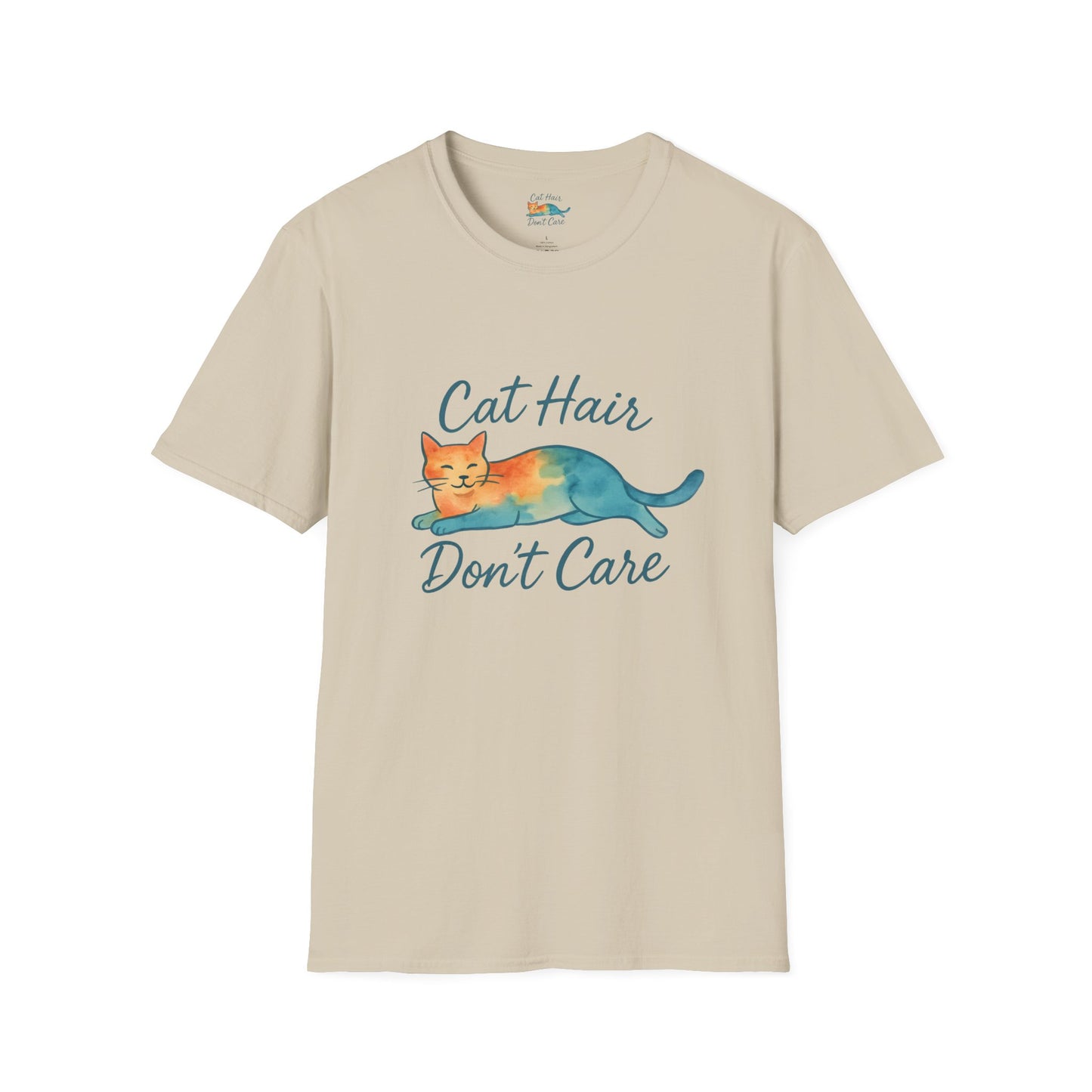 Cat Hair Don't Care T-Shirt