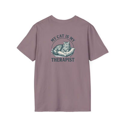 Cat Is My Therapist T-Shirt