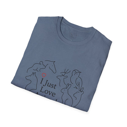 I Just Love Animals T-Shirt