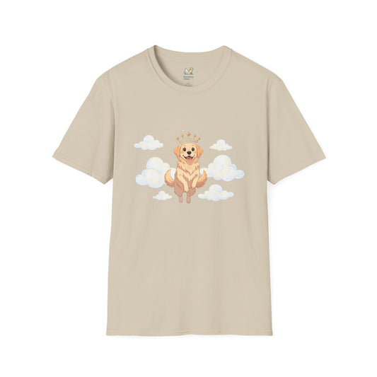 Golden Retriever In The Clouds T-Shirt