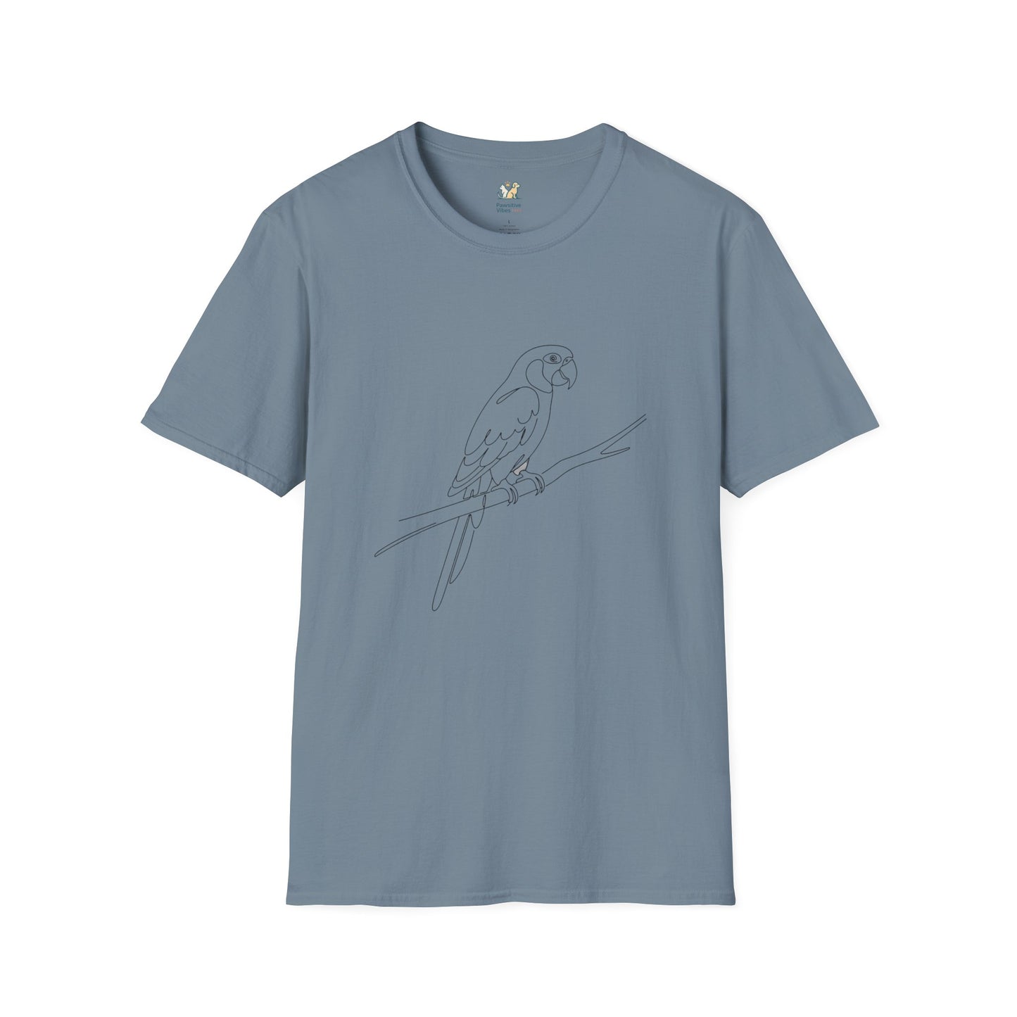 Parrot Line Art T-Shirt