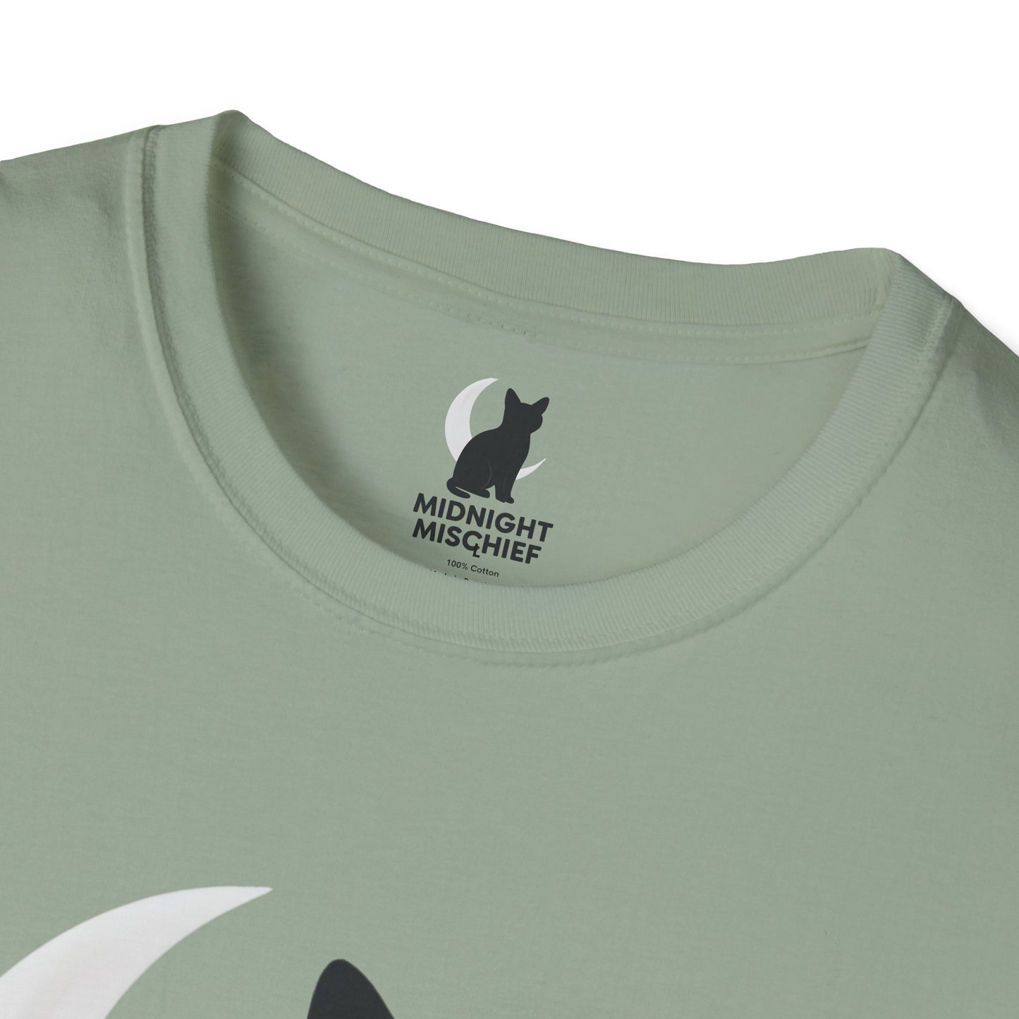 Midnight Mischief Moonlit Cat T-Shirt