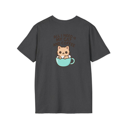 Cat in Coffee Cup T-Shirt