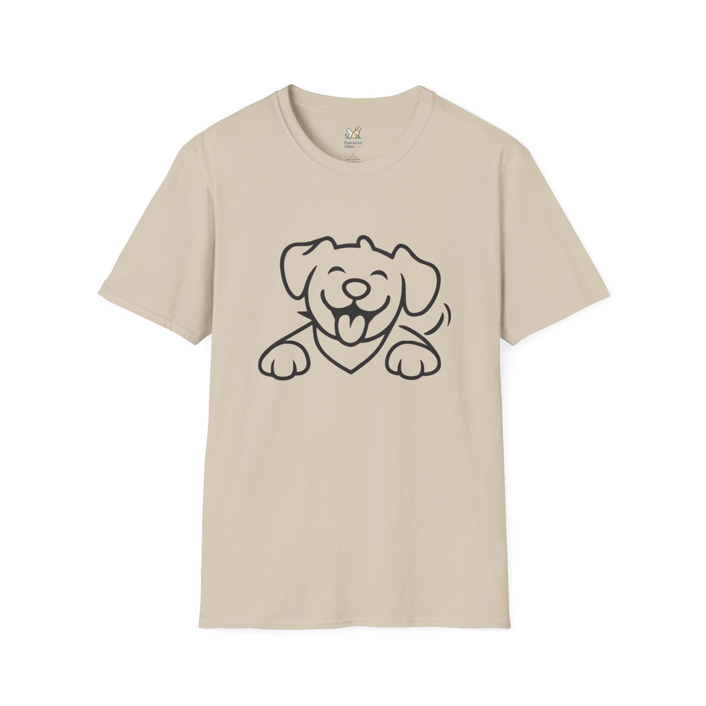 Happy Cartoon Dog T-Shirt
