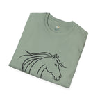 Horse Head Silhouette T-Shirt