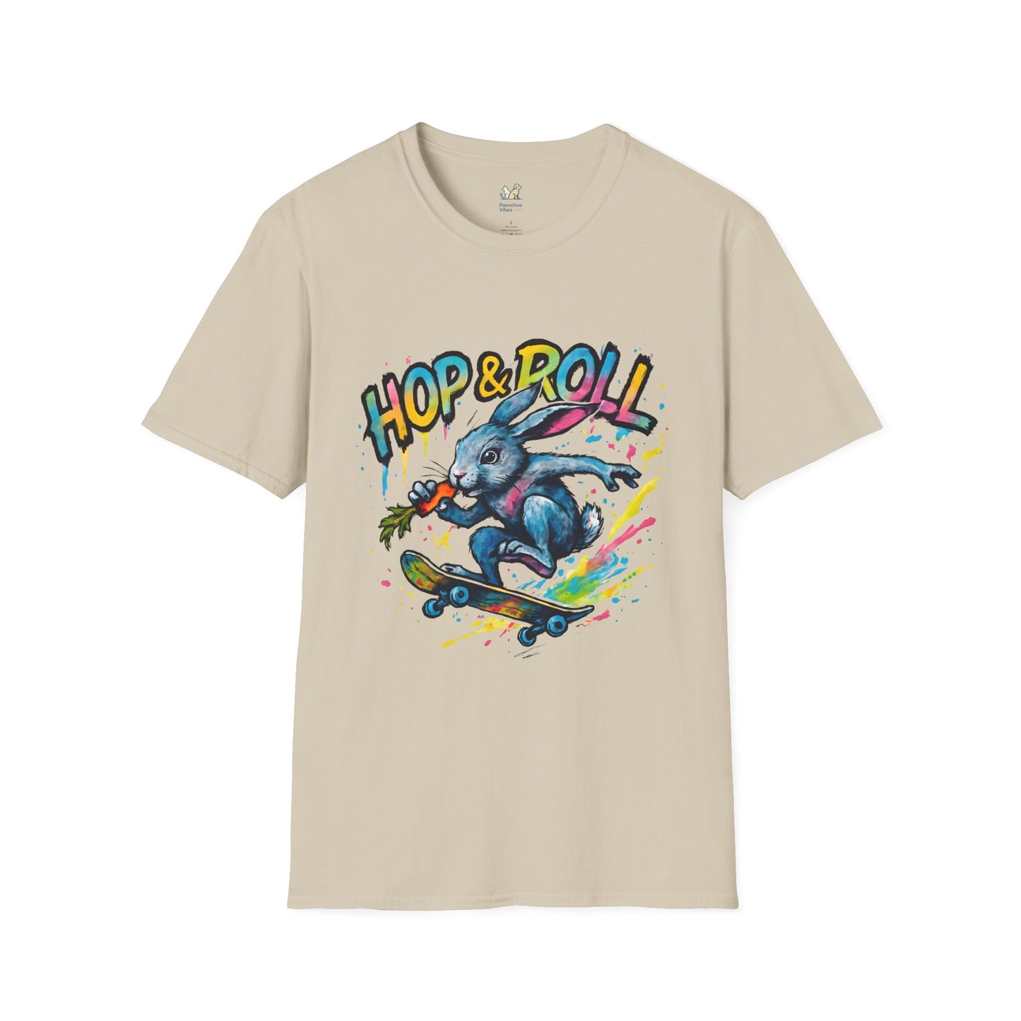 Hop and Roll RabbitT-Shirt