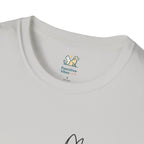 Sitting Cat Line Art T-Shirt