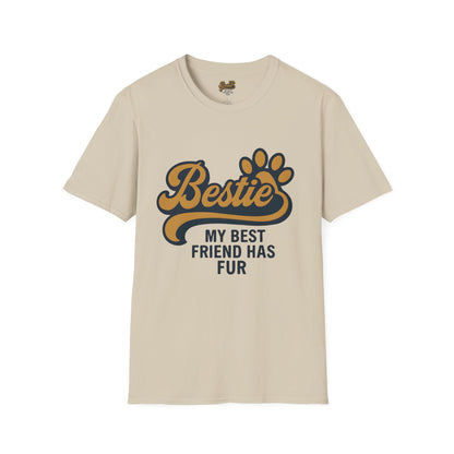 Bestie My Best Friend Has Fur T-Shirt