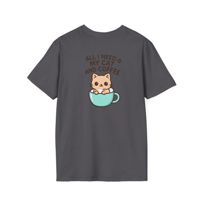 Cat in Coffee Cup T-Shirt