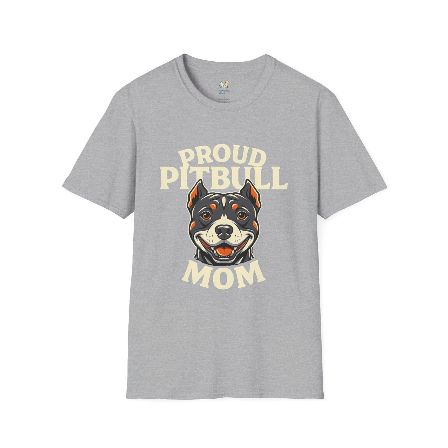 Proud Pitbull Mom T-Shirt