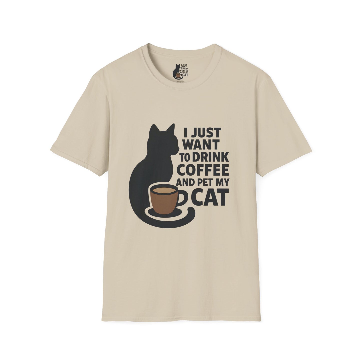 Cat and Coffee T-Shirt