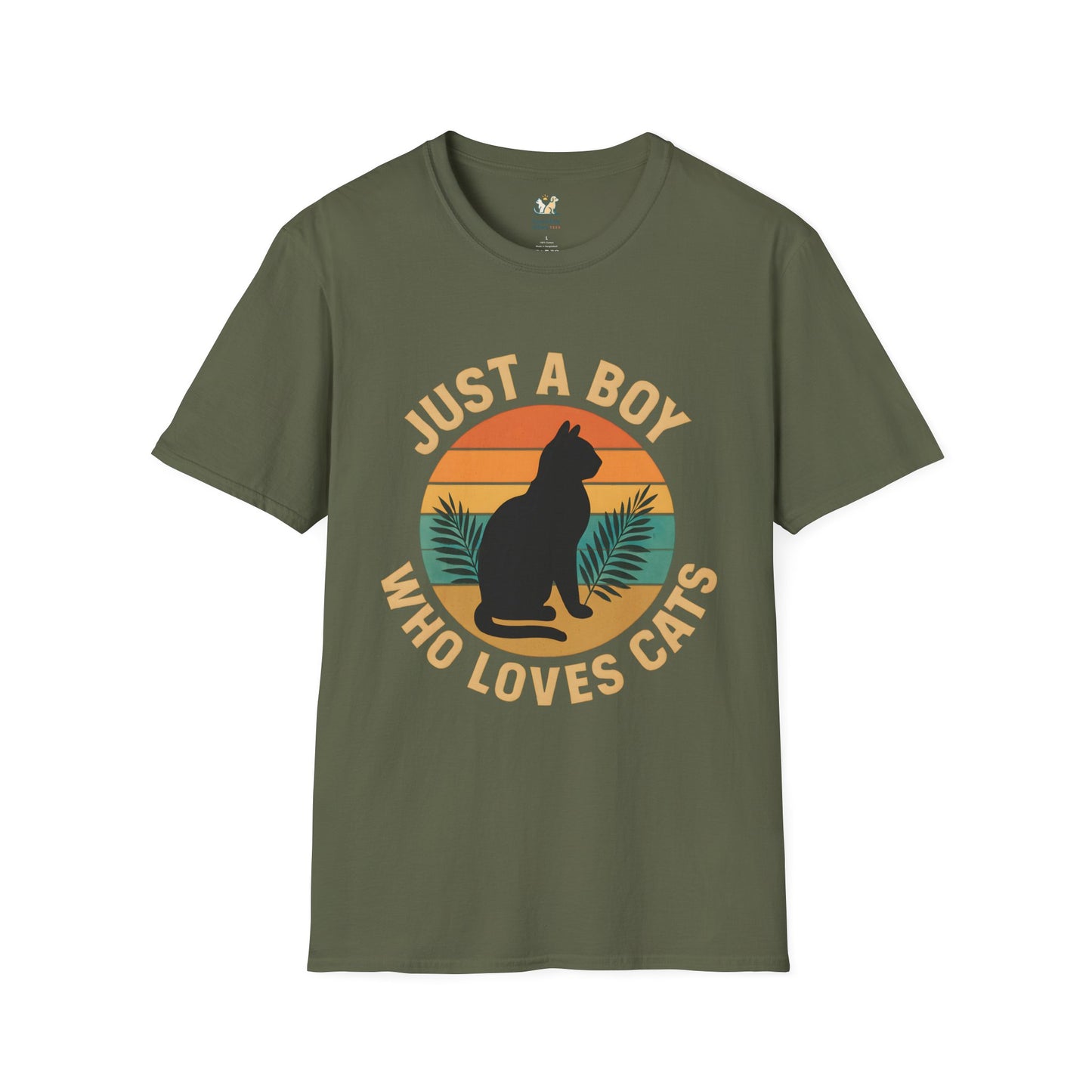 Boy Who Loves Cats T-Shirt