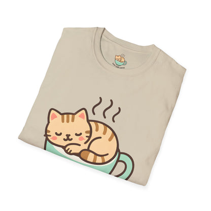 Cat in Coffee Cup T-Shirt