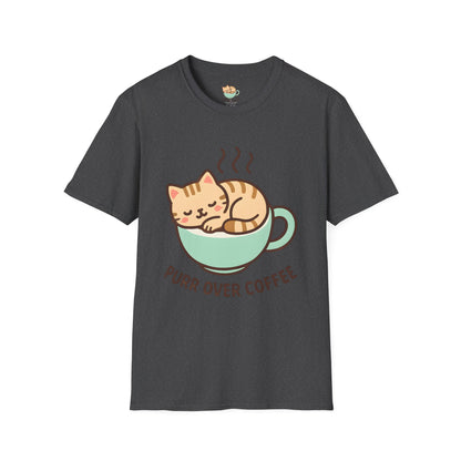 Cat in Coffee Cup T-Shirt