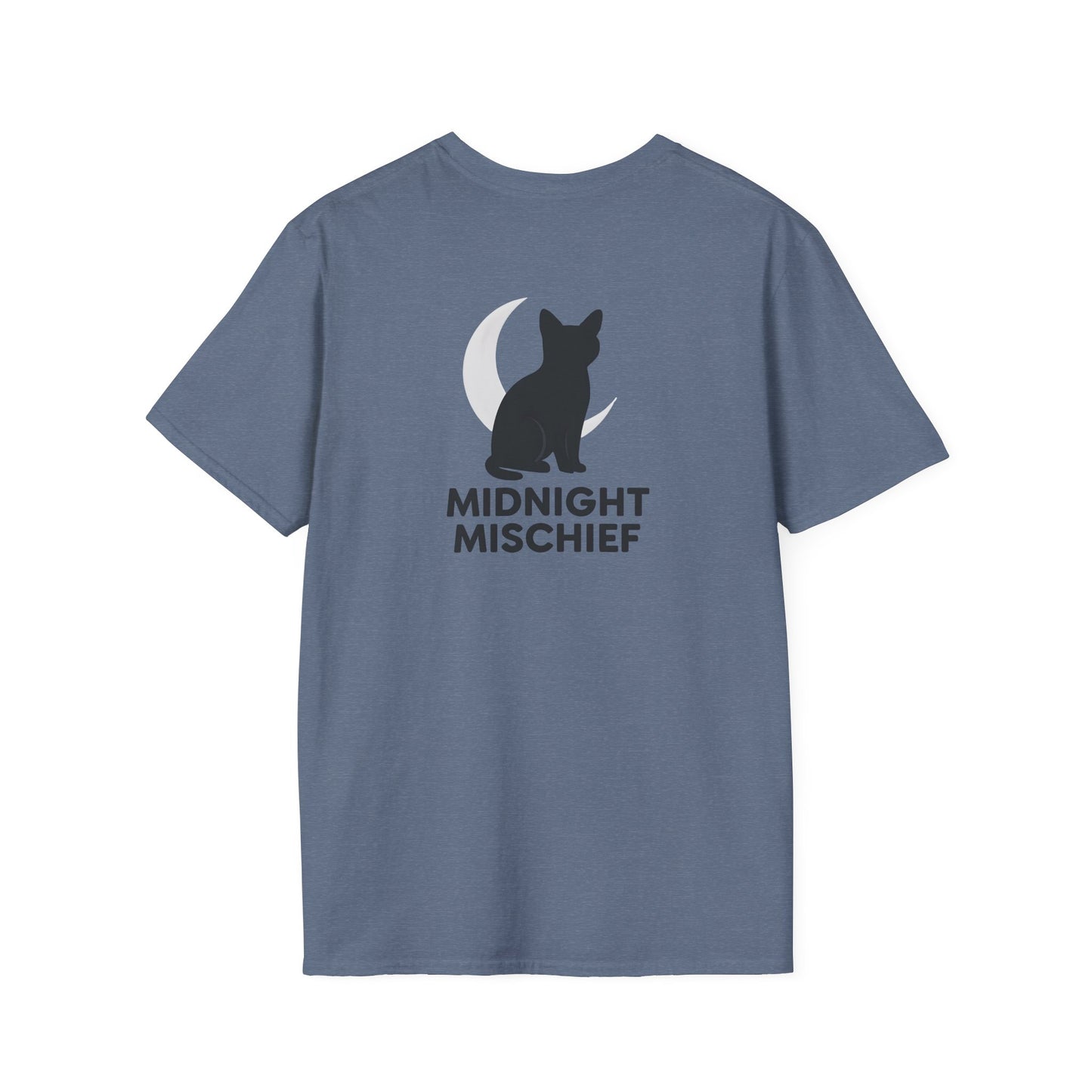 Midnight Mischief Moonlit Cat T-Shirt