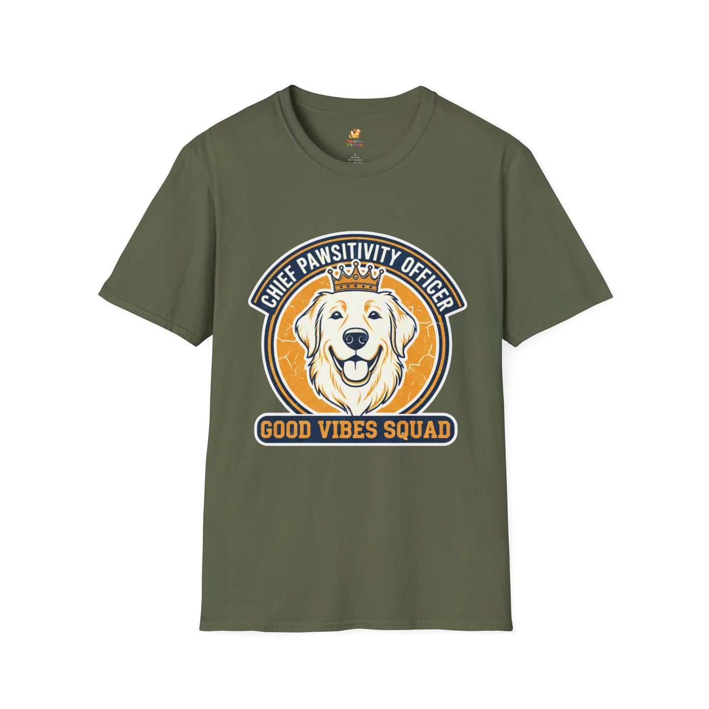 Chief Pawsitivity Officer T-Shirt