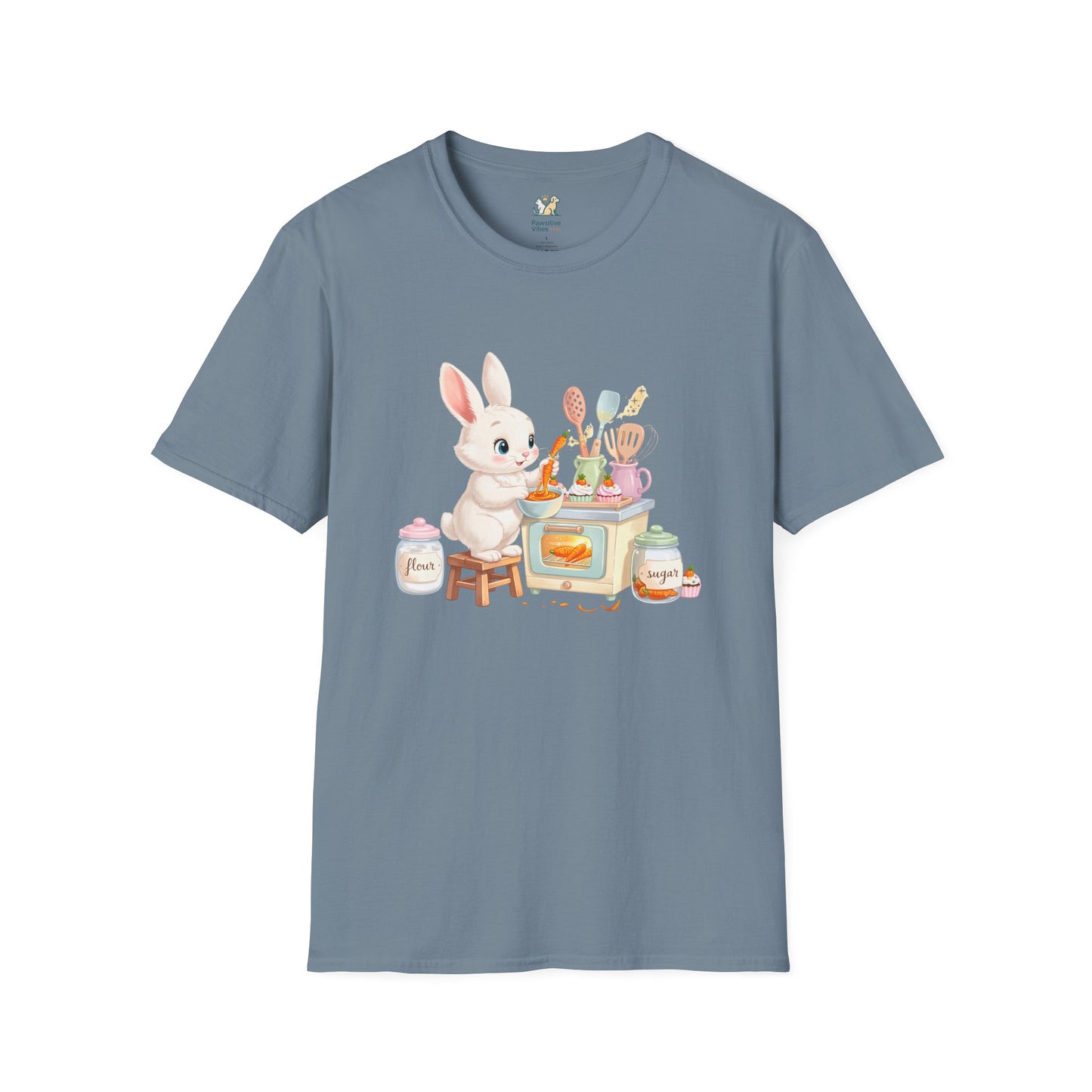 Rabbit Baking Cupcakes T-Shirt