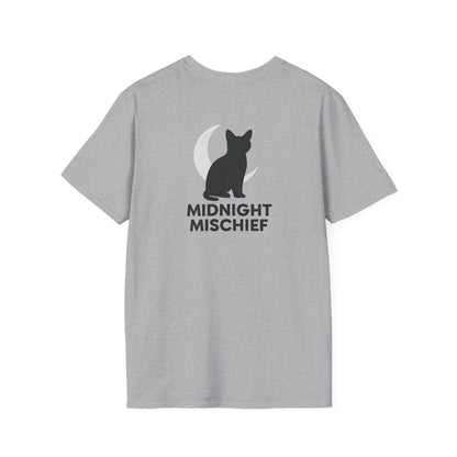 Midnight Mischief Moonlit Cat T-Shirt