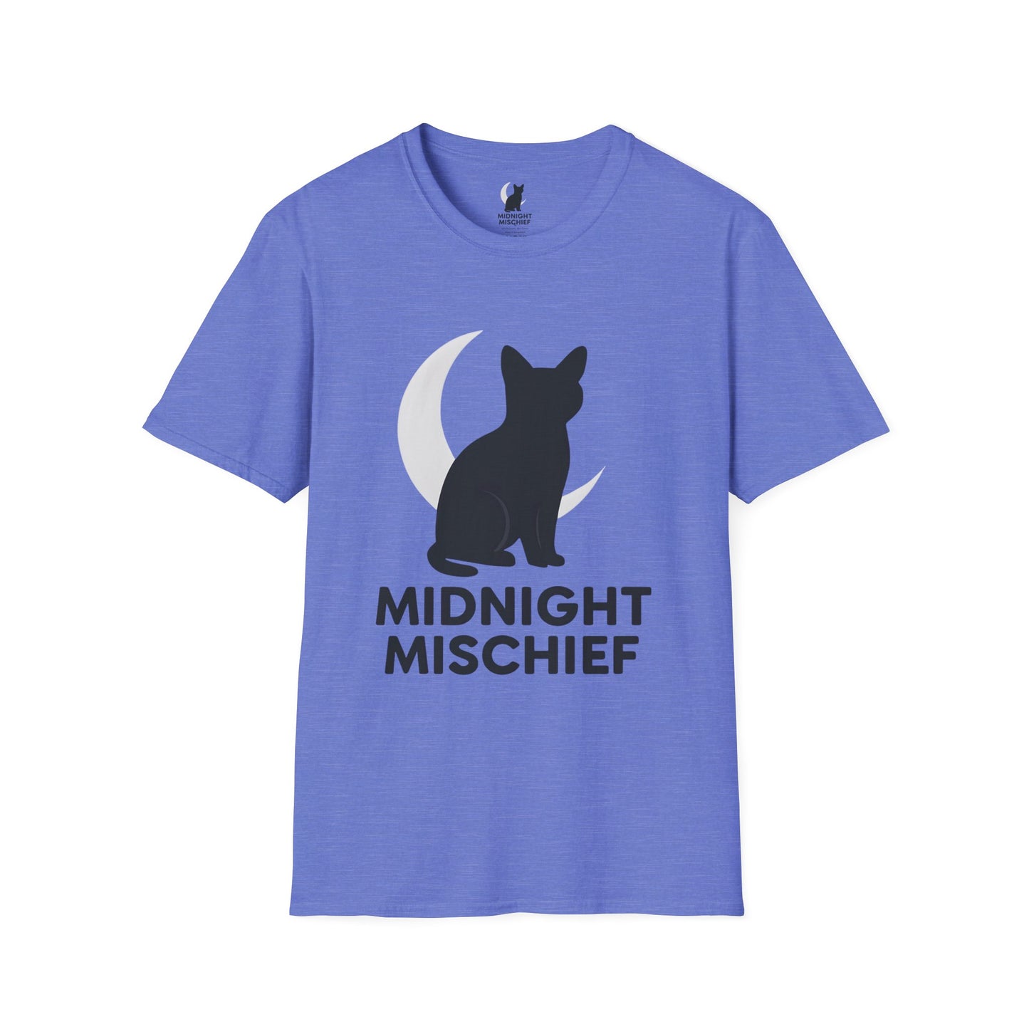 Midnight Mischief Moonlit Cat T-Shirt