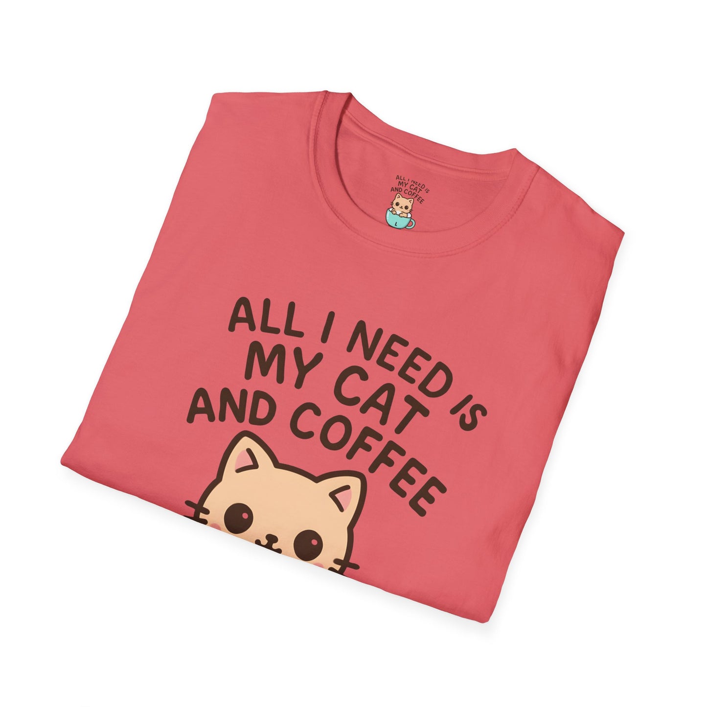 Cat in Coffee Cup T-Shirt