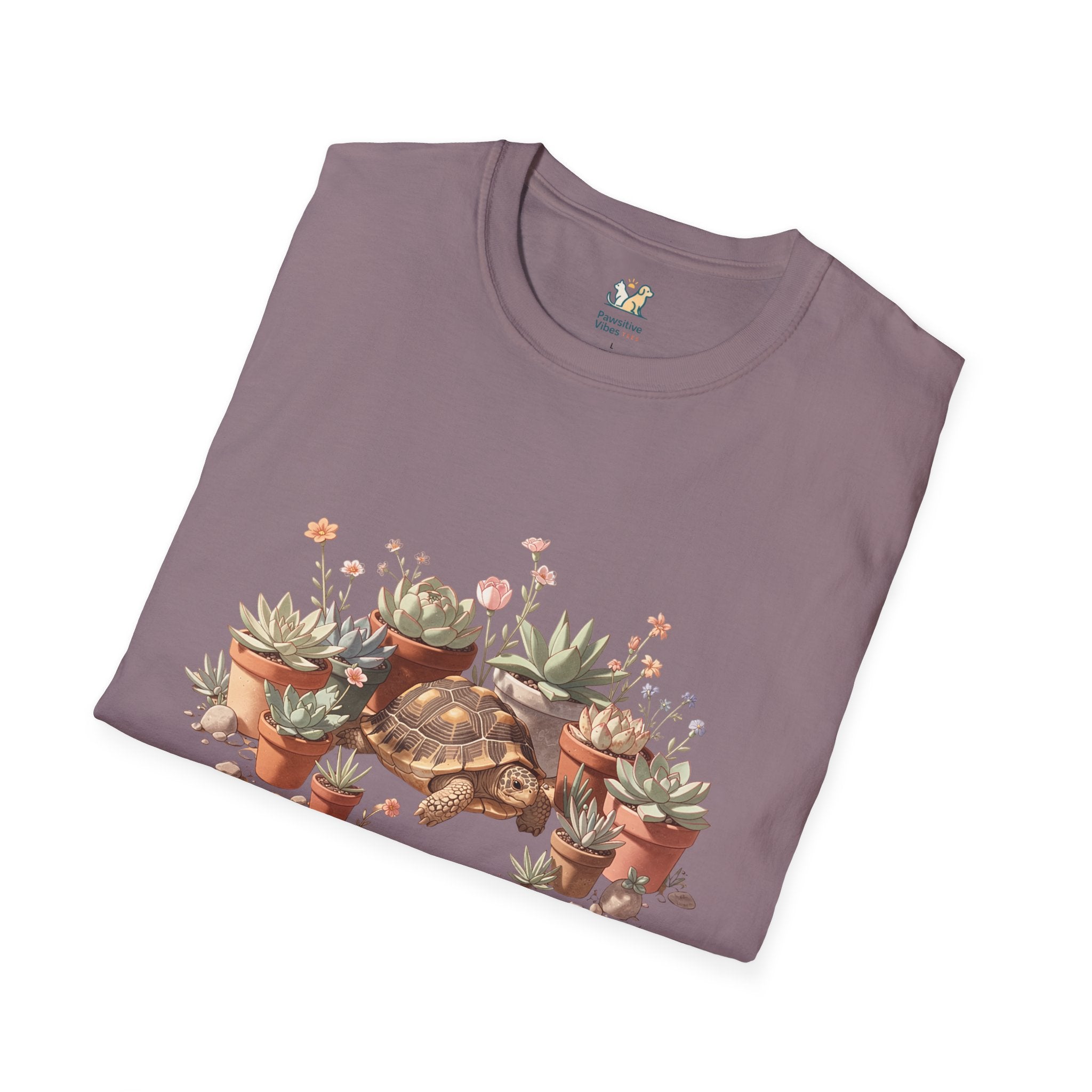 Tortoise Amid Succulents T-Shirt
