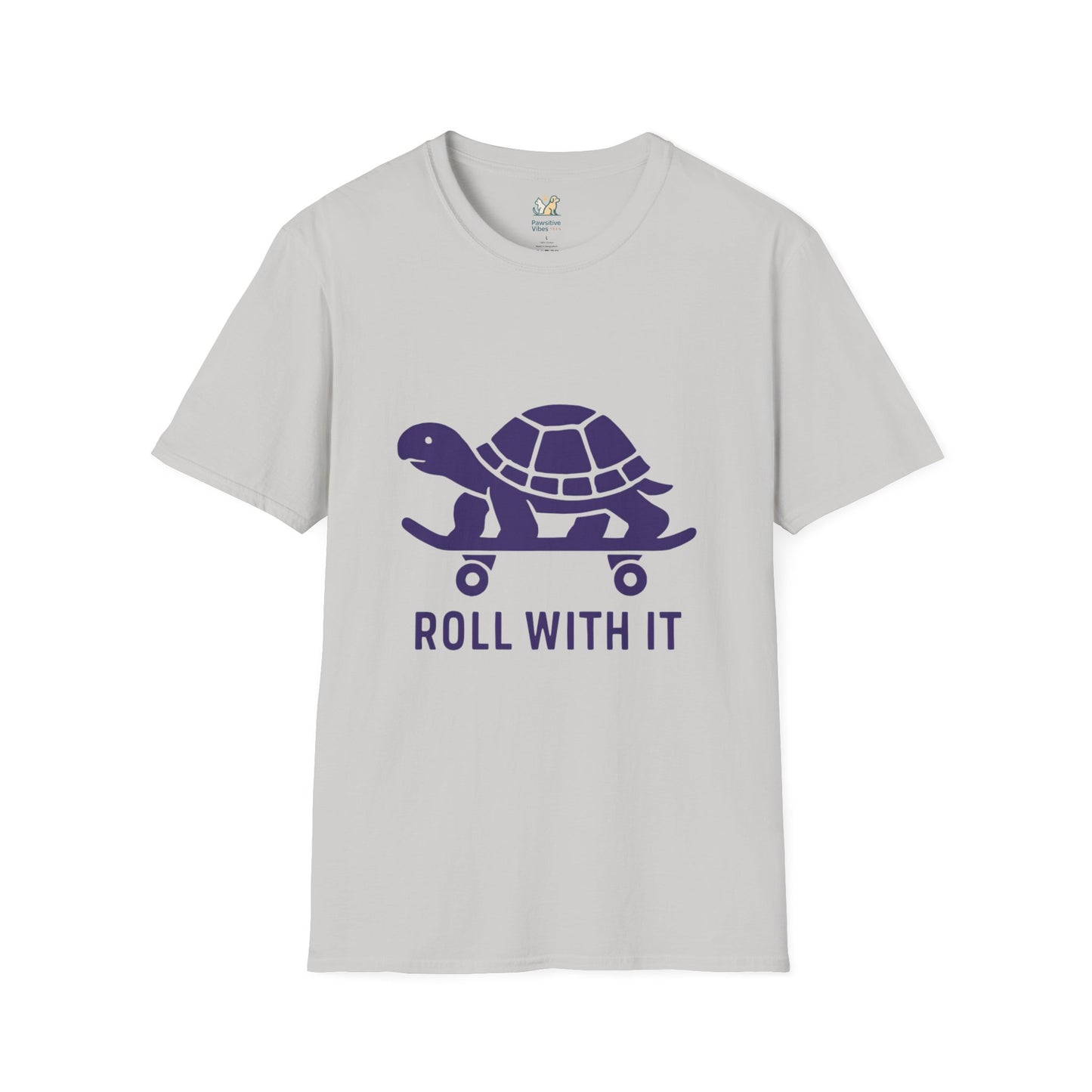 Roll With ItTurtle on Skateboard T-Shirt