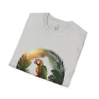 Parrot Surrounded By Foliage T-Shirt