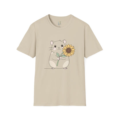 Hamster Line Art T-Shirt