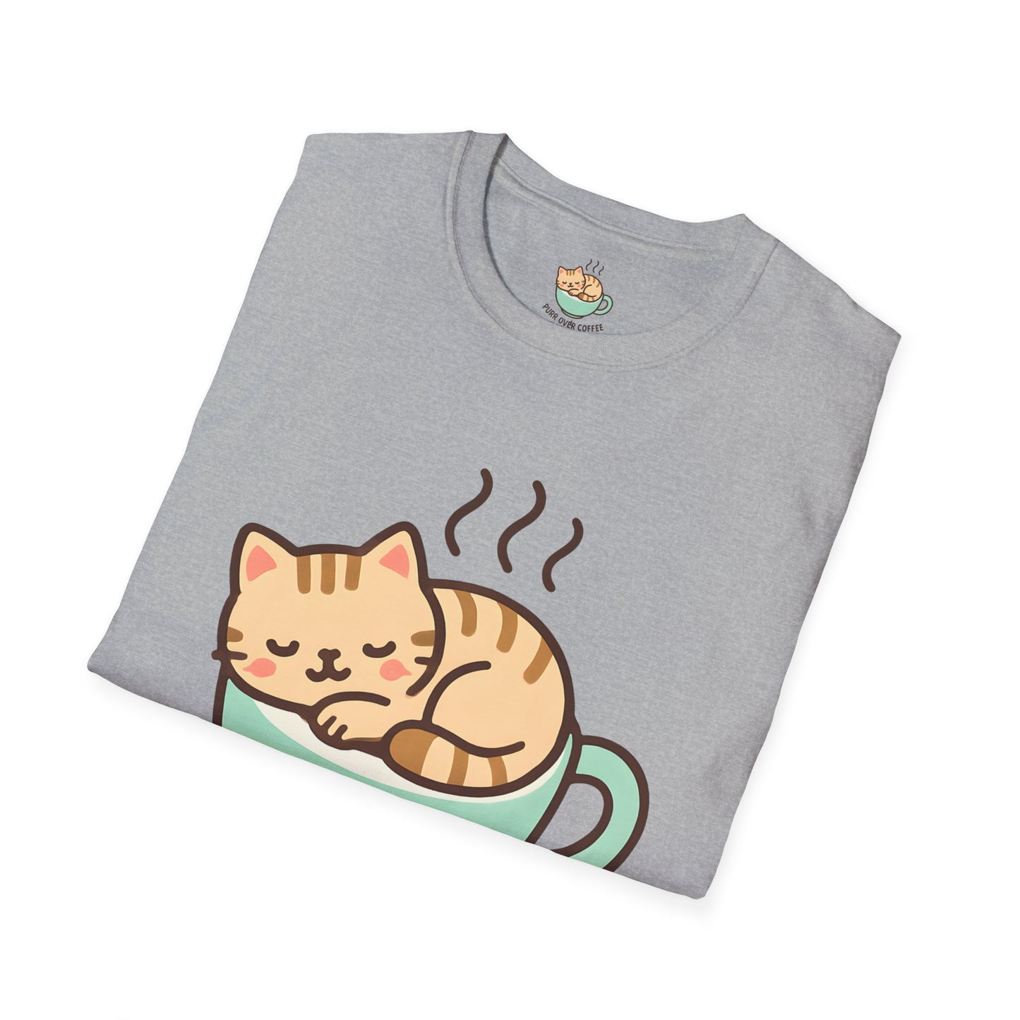 Cat in Coffee Cup T-Shirt
