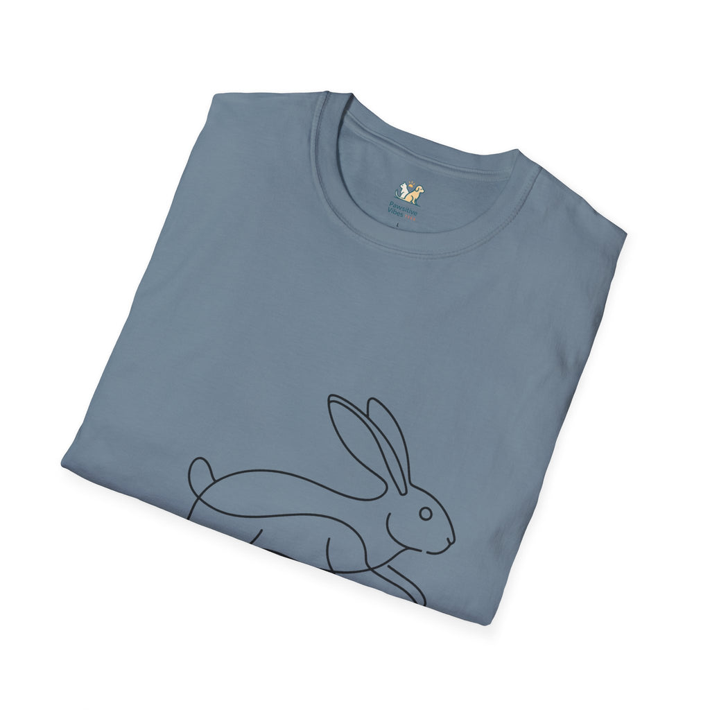 Rabbit Line ArtT-Shirt