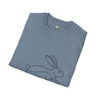 Rabbit Line ArtT-Shirt