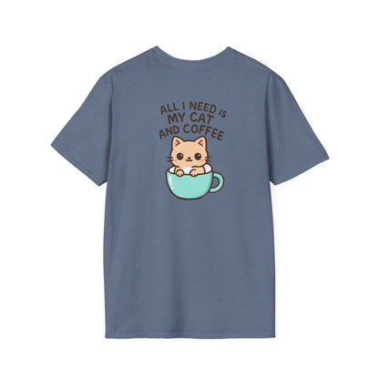 Cat in Coffee Cup T-Shirt