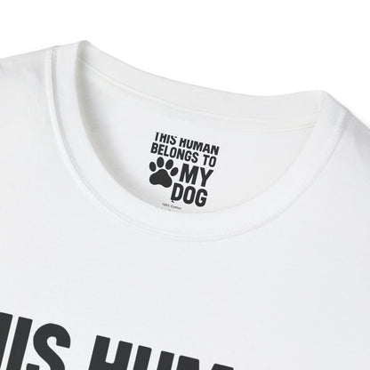 This Human Belongs to My Dog T-Shirt