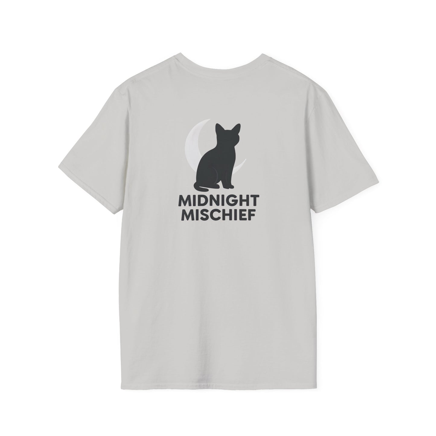 Midnight Mischief Moonlit Cat T-Shirt