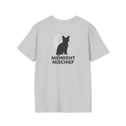 Midnight Mischief Moonlit Cat T-Shirt
