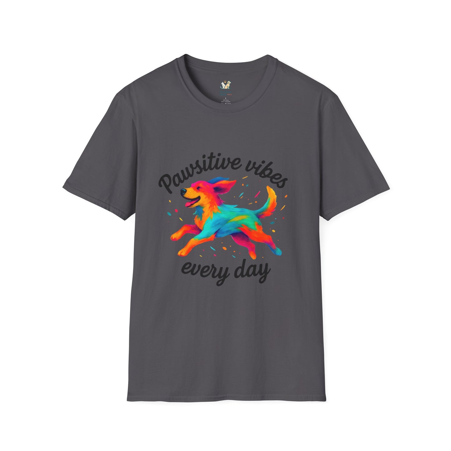 Colorful Running Dog T-Shirt