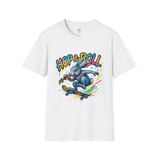 Hop and Roll RabbitT-Shirt