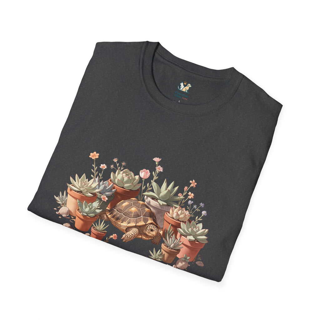 Tortoise Amid Succulents T-Shirt