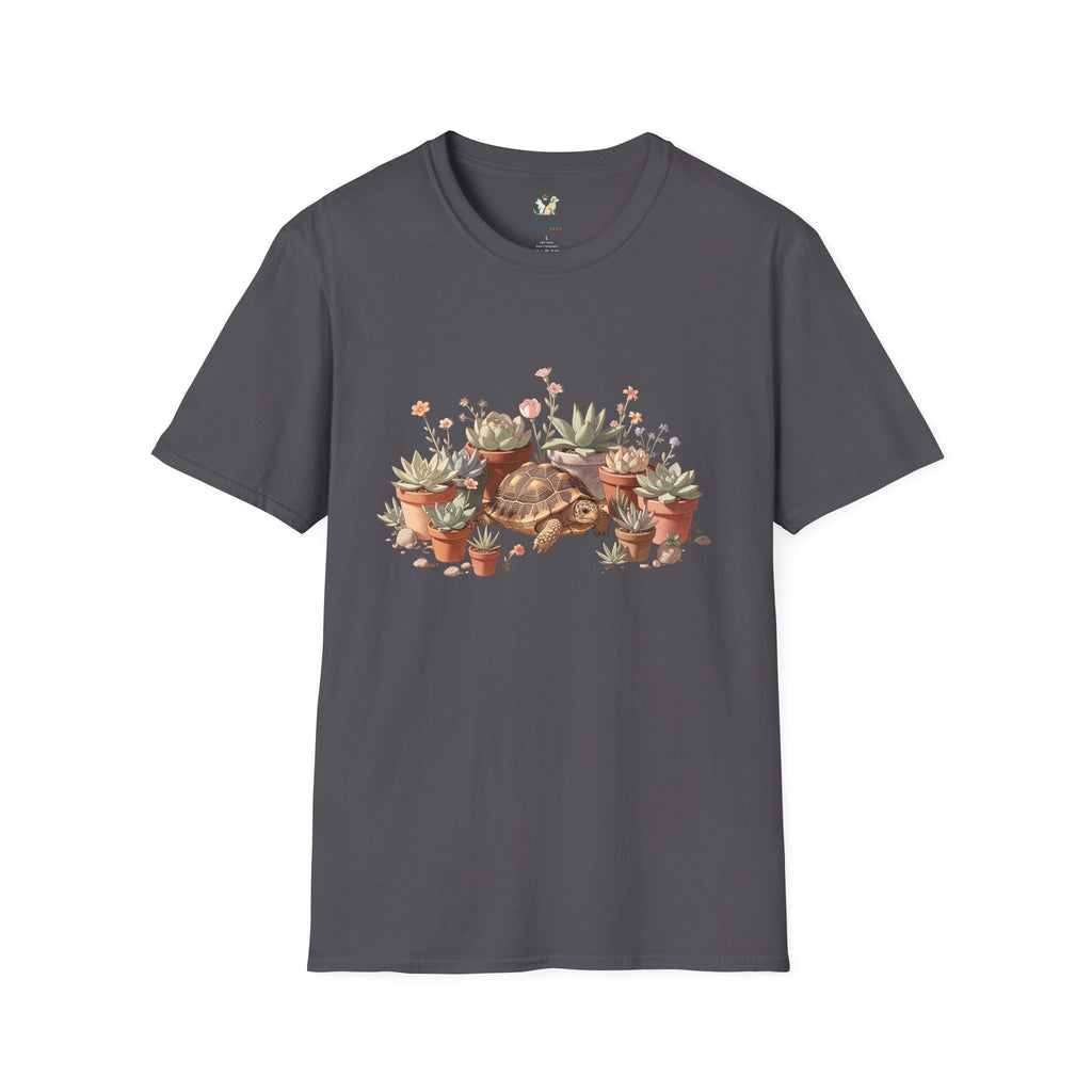 Tortoise Amid Succulents T-Shirt