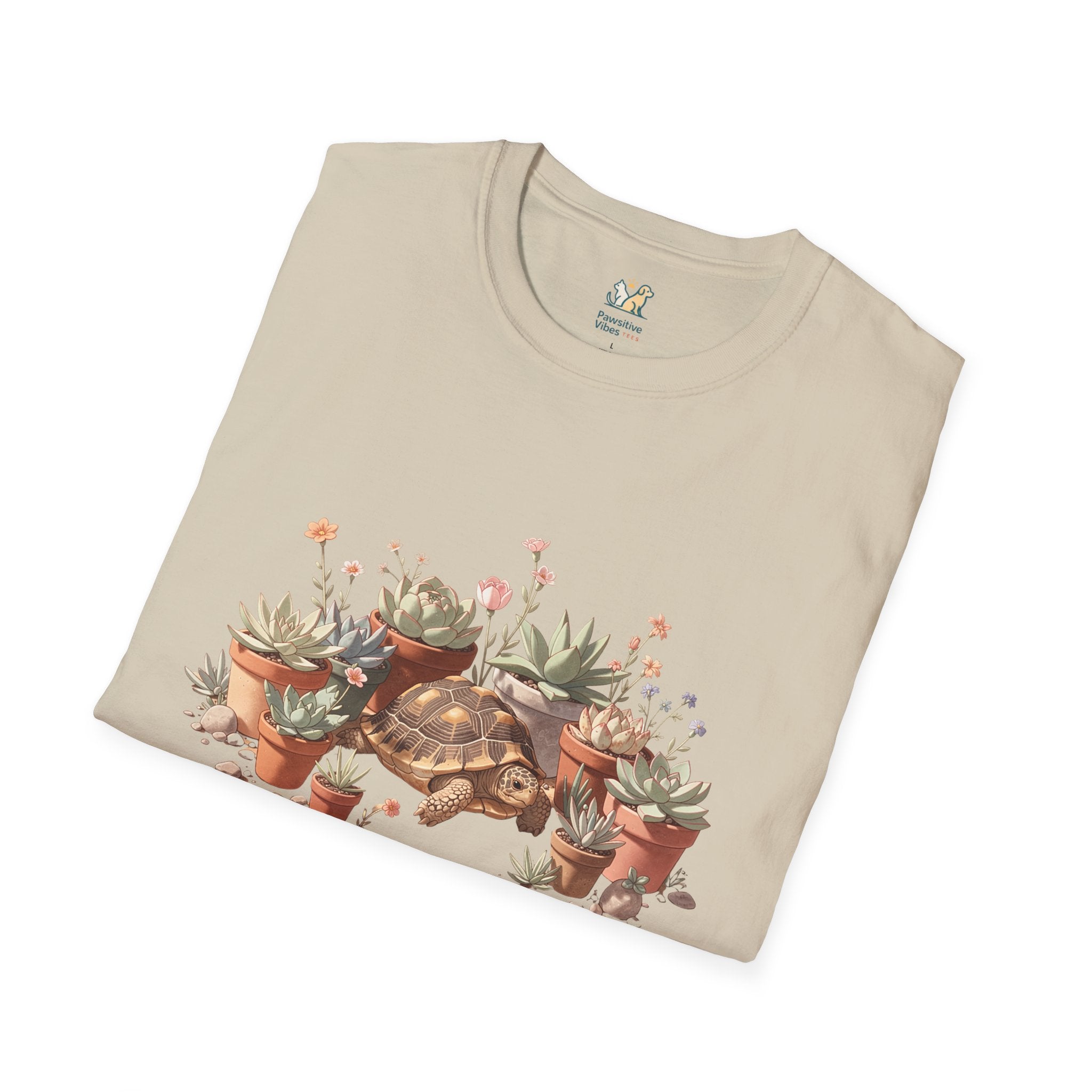 Tortoise Amid Succulents T-Shirt