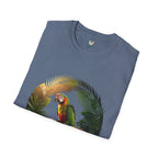 Parrot Surrounded By Foliage T-Shirt