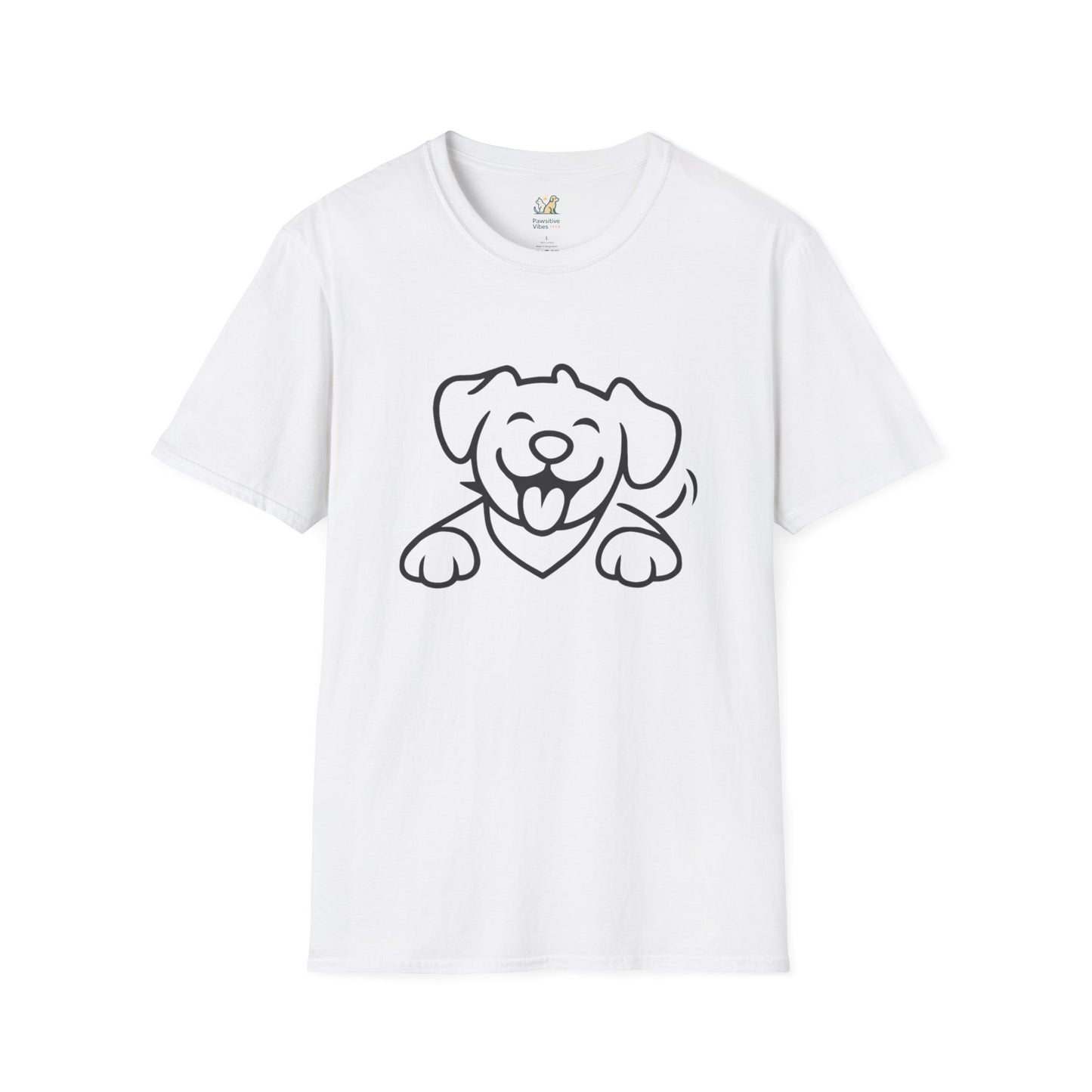 Happy Cartoon Dog T-Shirt
