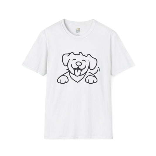 Happy Cartoon Dog T-Shirt