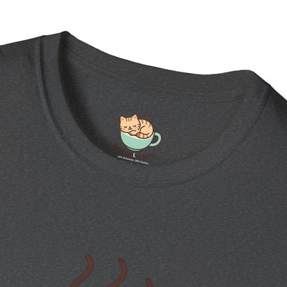 Cat in Coffee Cup T-Shirt