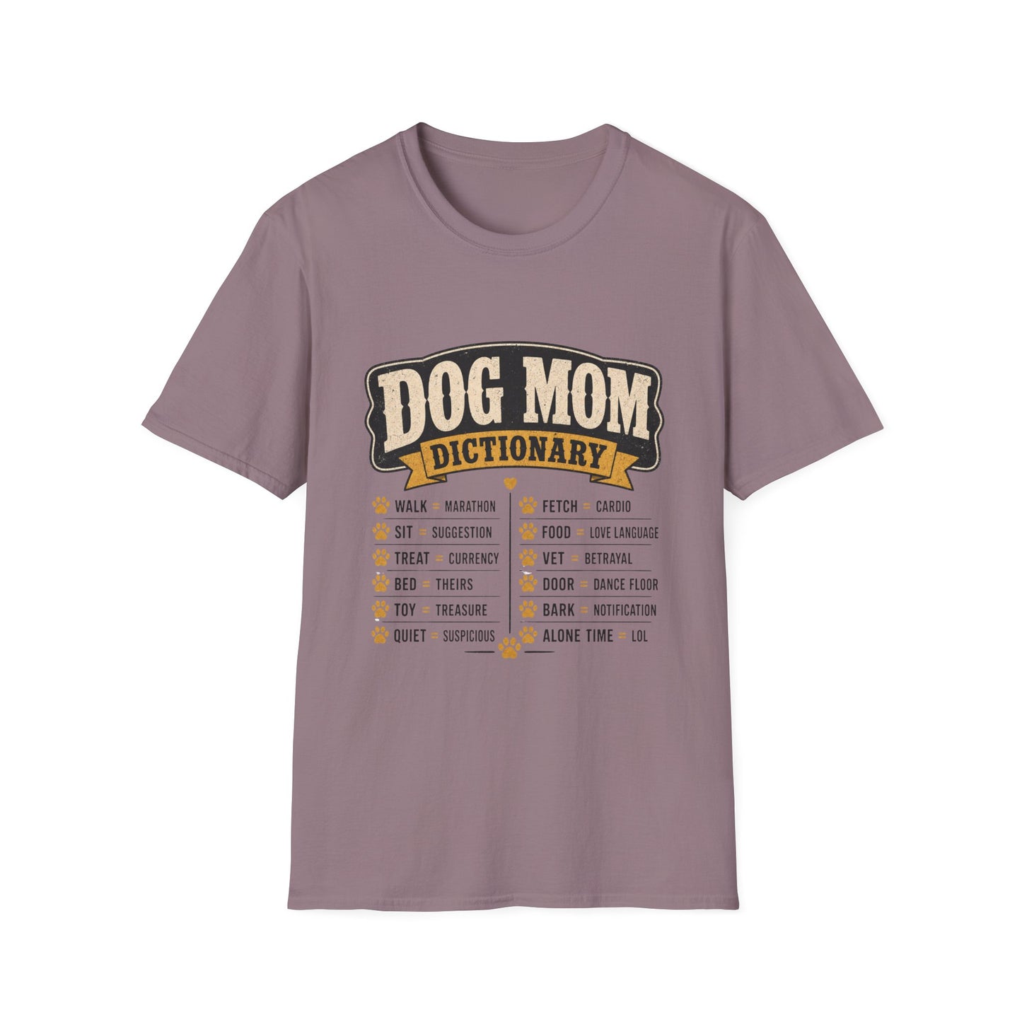 Dog Mom Dictionary T-Shirt