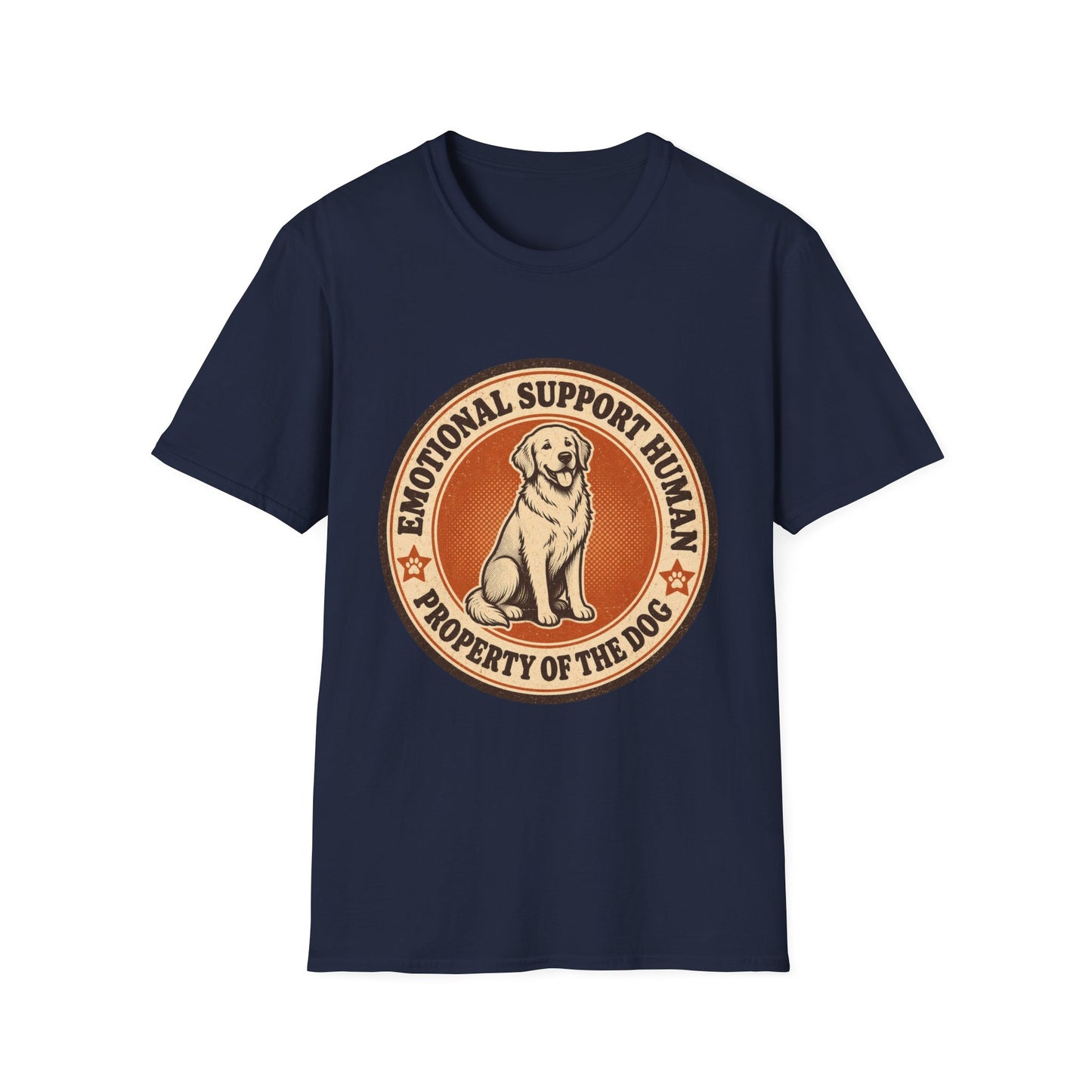 Emotional Support Human Property Of The Dog T-Shirt