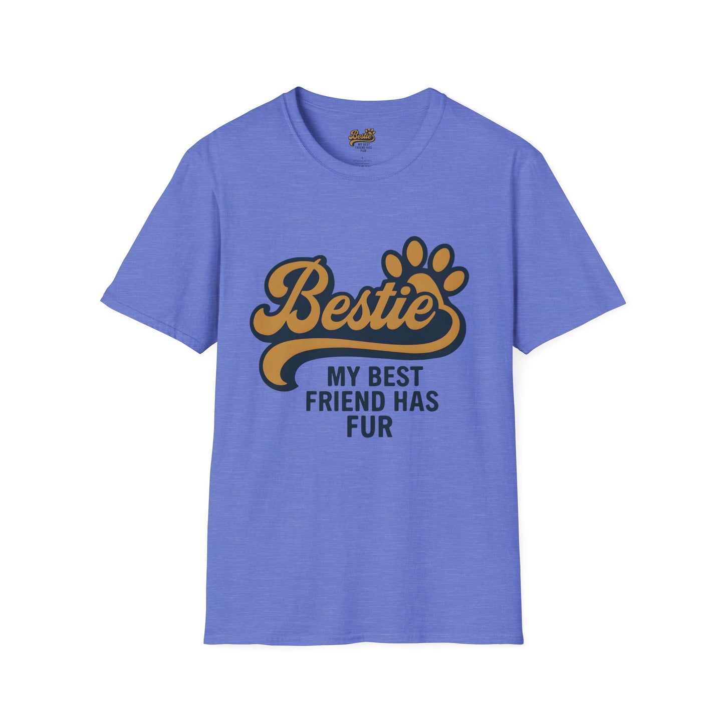 Bestie My Best Friend Has Fur T-Shirt