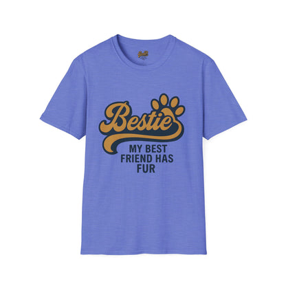 Bestie My Best Friend Has Fur T-Shirt