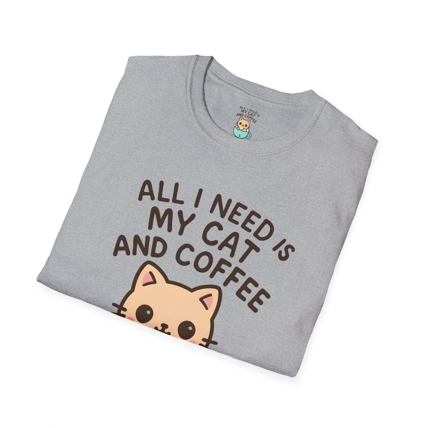 Cat in Coffee Cup T-Shirt