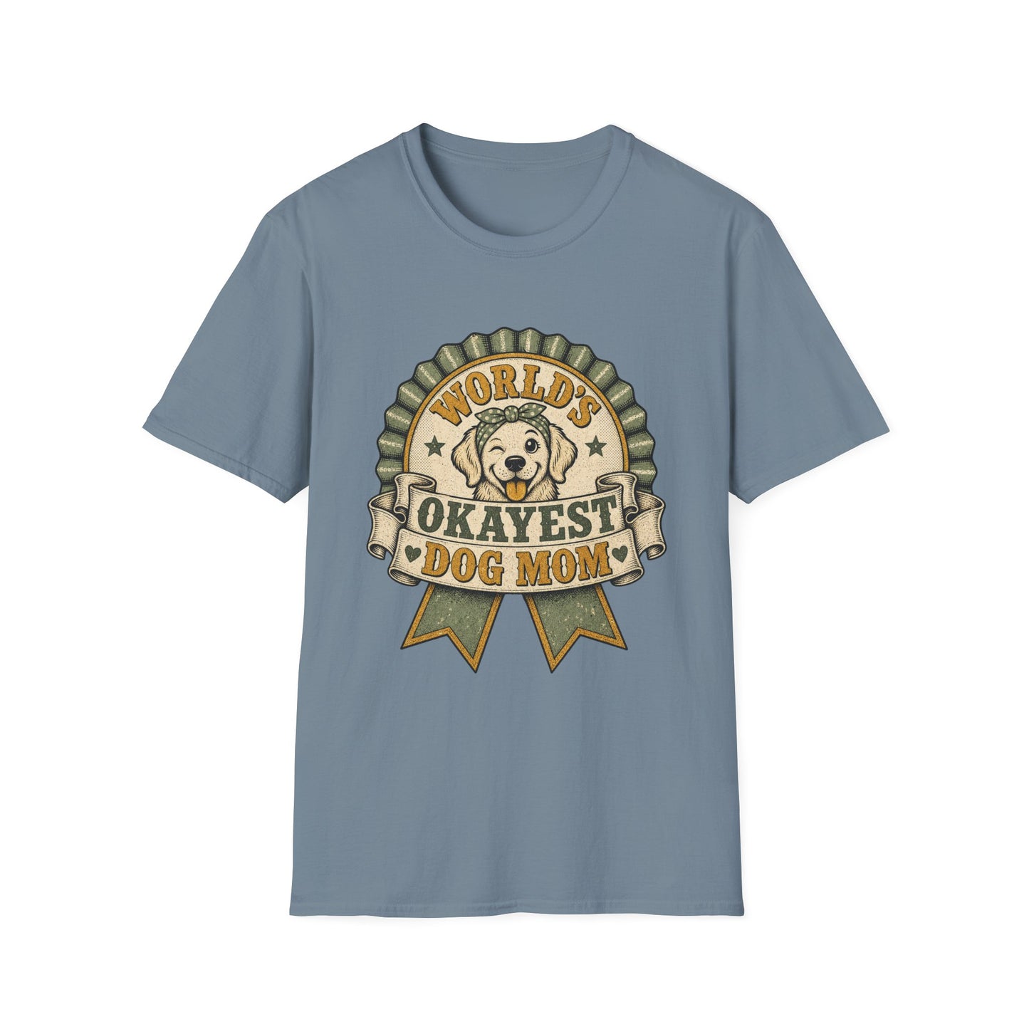 World's Okayest Dog Mom T-Shirt